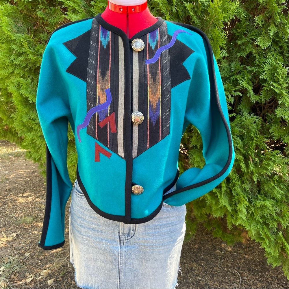 Vintage Southwestern Bolero Jacket